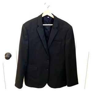 Express Slim/Fitted Blazer (Black, Size 42)